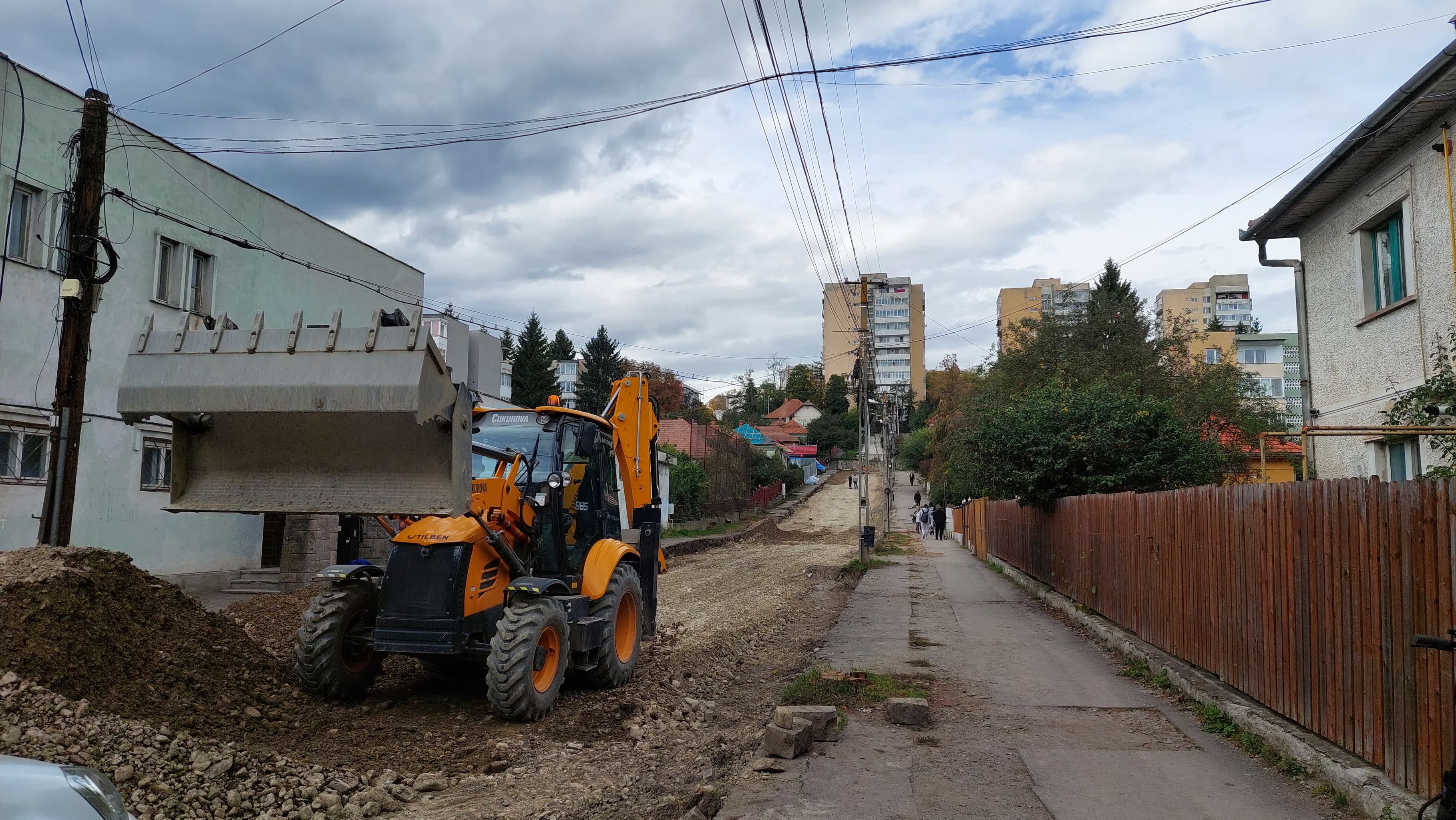Detalii despre stadiul lucrărilor de reabilitare pe străzile Táncsics Mihály, Ciucului şi Rozelor