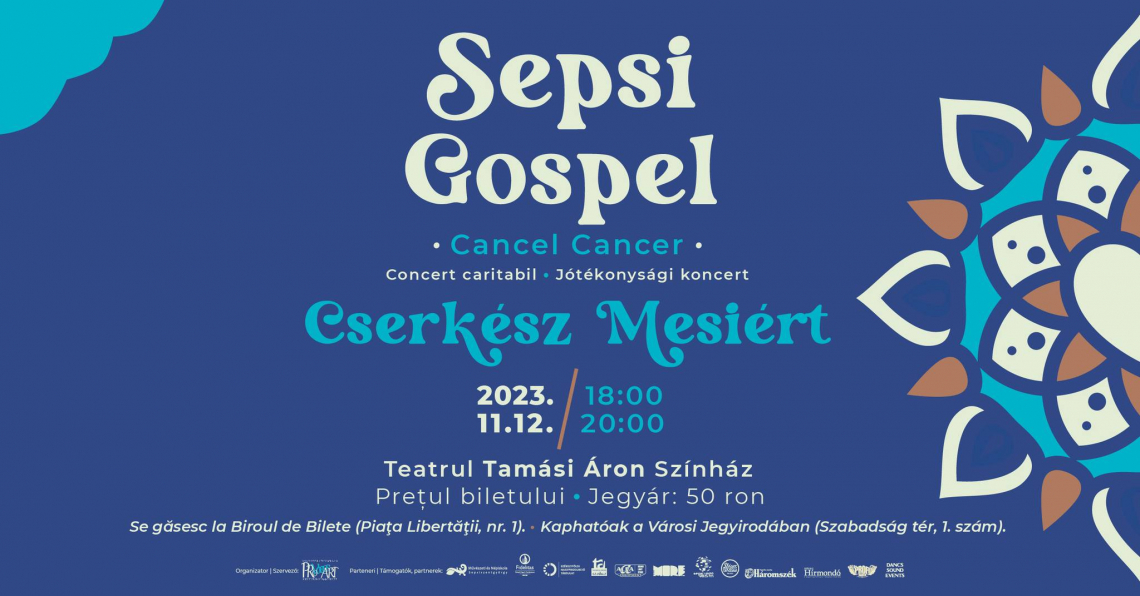Sepsi Gospel - Cancel Cancer pentru Cserkész Mesi