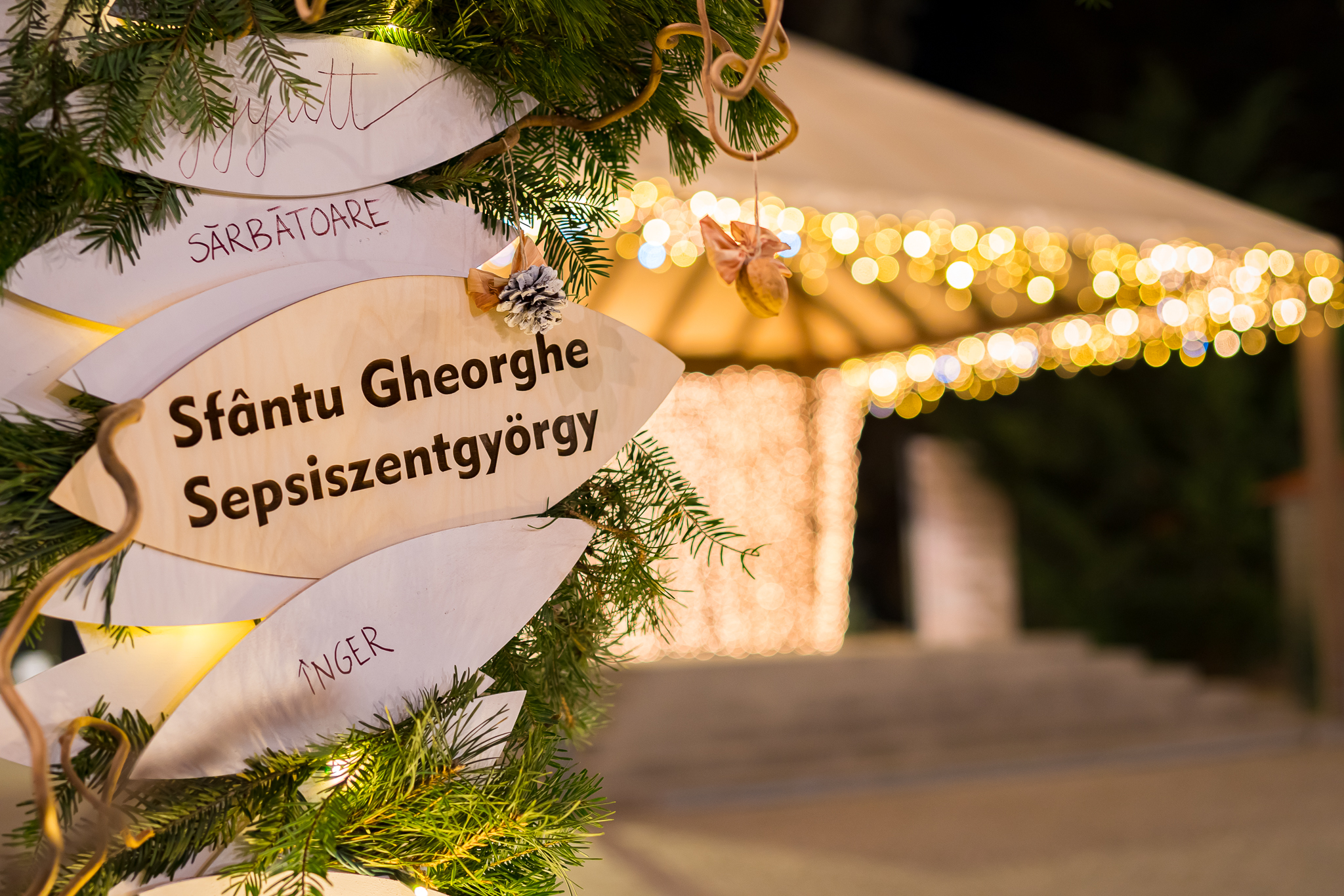În aşteptarea Crăciunului la Sfântu Gheorghe