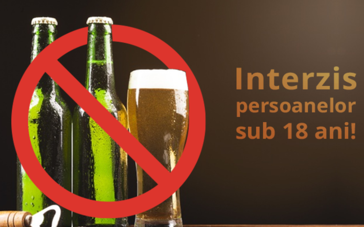 Primăria Sfântu Gheorghe, toleranţă zero pentru vânzarea de alcool către minori!