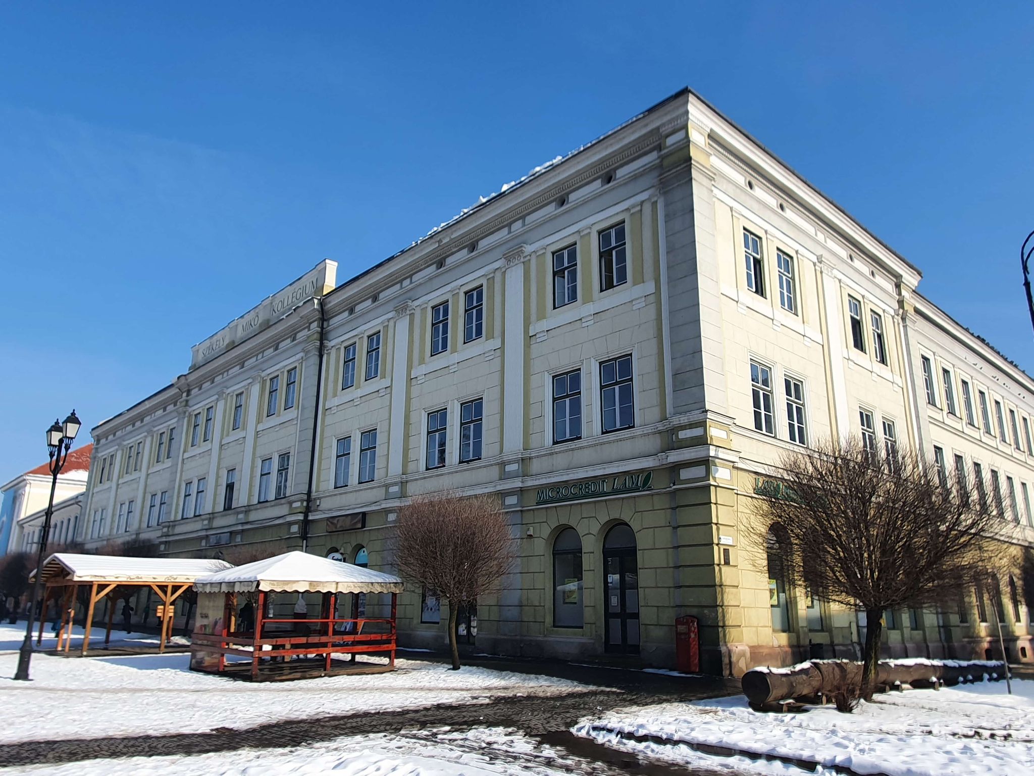 Lucrările de modernizare a clădirii Colegiului Székely Mikó sunt în curs de desfășurare