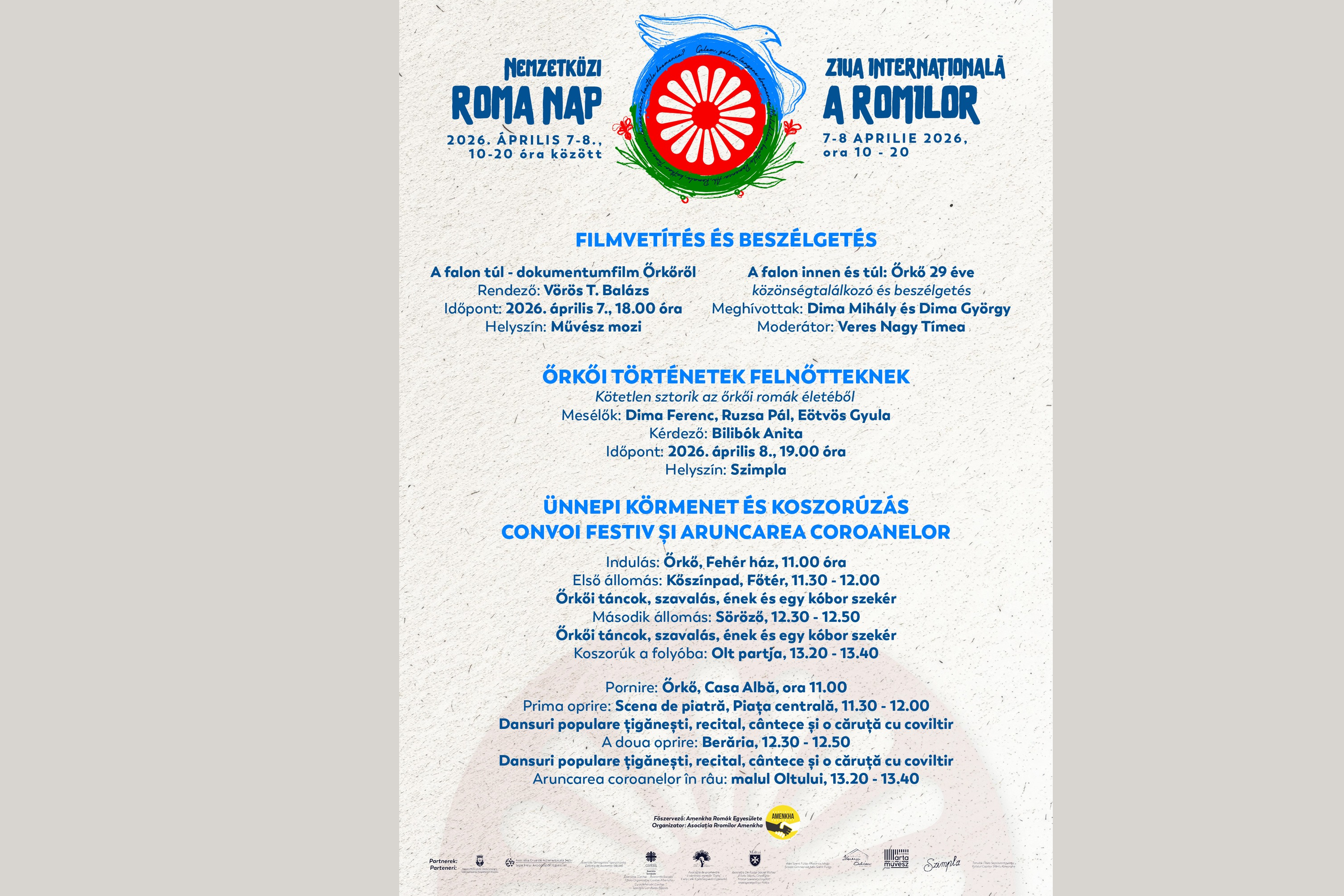 Ziua Internațională a Romilor se sărbătorește la Sfântu Gheorghe