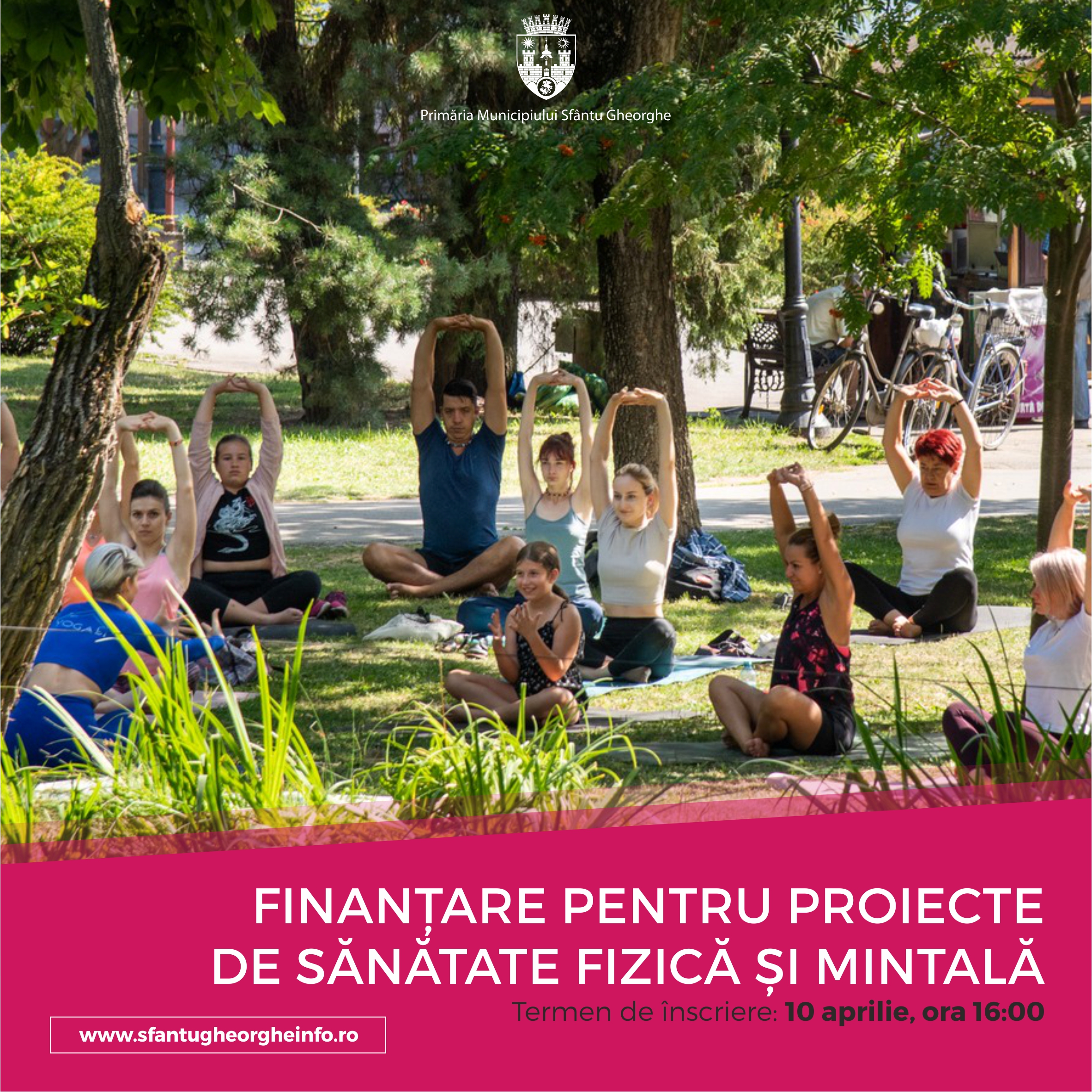 Anunț de participare: Proiecte din domeniul sănătății fizice și mintale 2025
