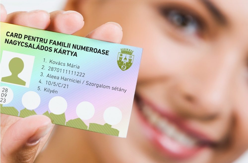 Bani de dispozitive mobile pentru posesorii de carduri pentru familii numeroase 