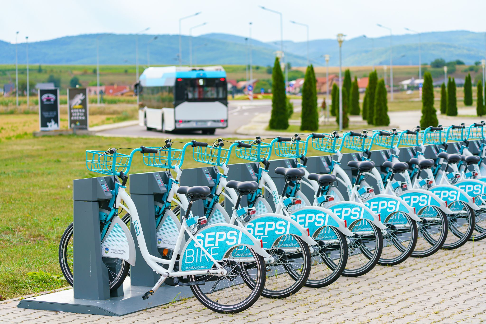 Aproape 22.000 de închirieri ale bicicletelor Sepsi Bike în acest an