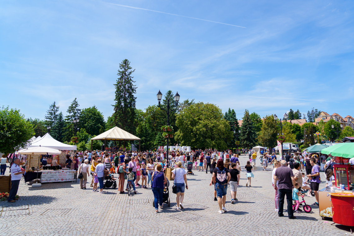 Ziua Copilului sărbătorită în Piața Centrală și Parcul Elisabeta din Sfântu Gheorghe