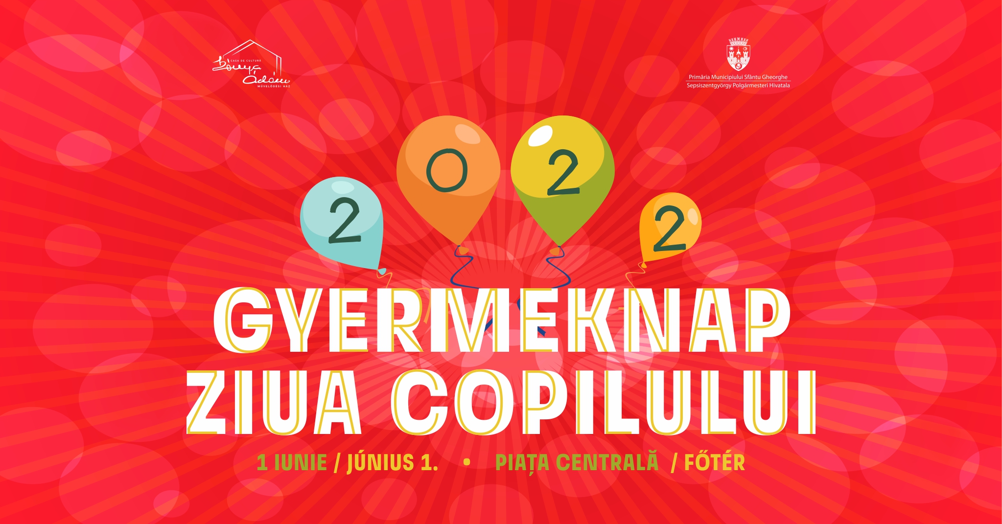 Activități, jocuri și concerte de Ziua Copilului la Sfântu Gheorghe